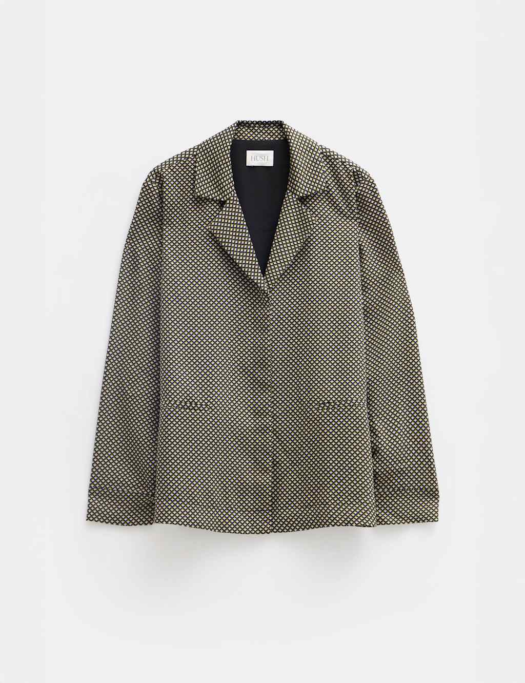Geometric Collared Relaxed Shirt 2 of 3