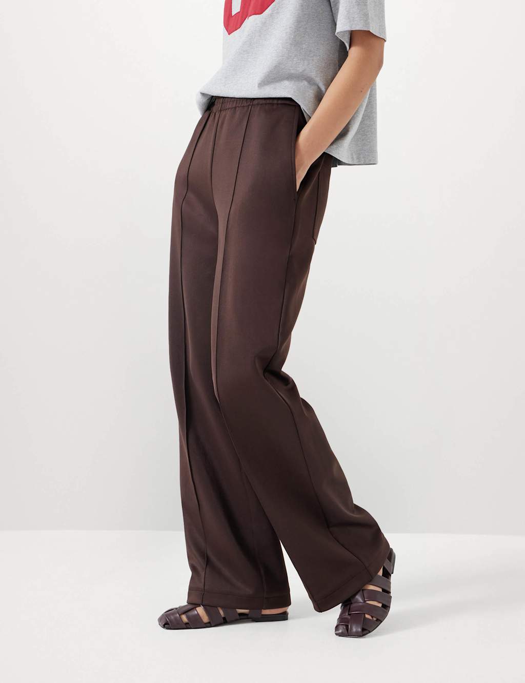 Harrison Elasticated Waist Wide Leg Joggers 3 of 5