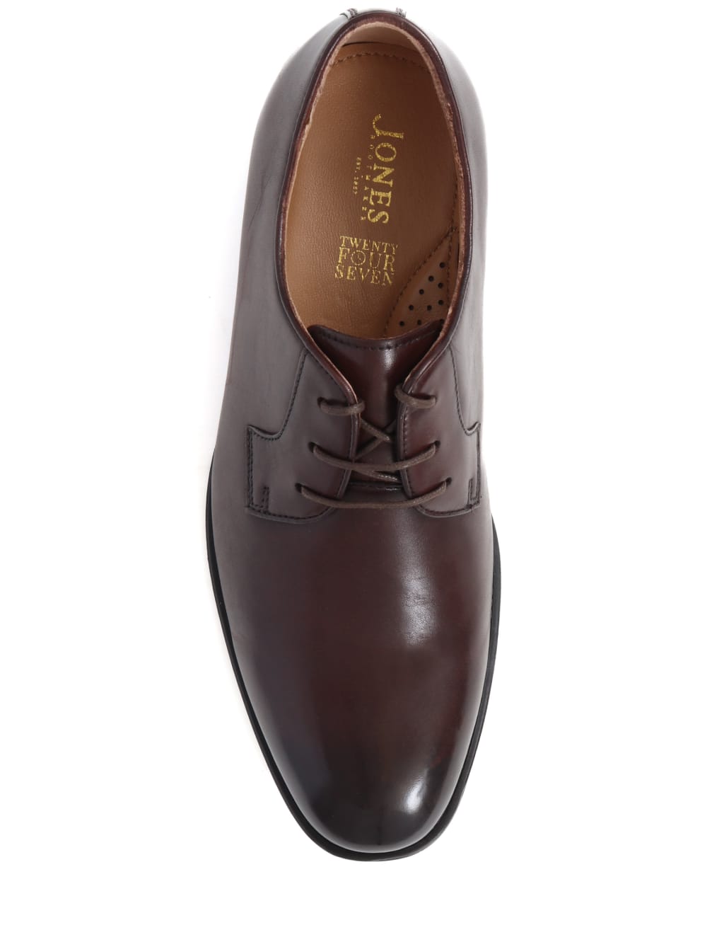 Wide Fit Leather Derby Shoes 4 of 7