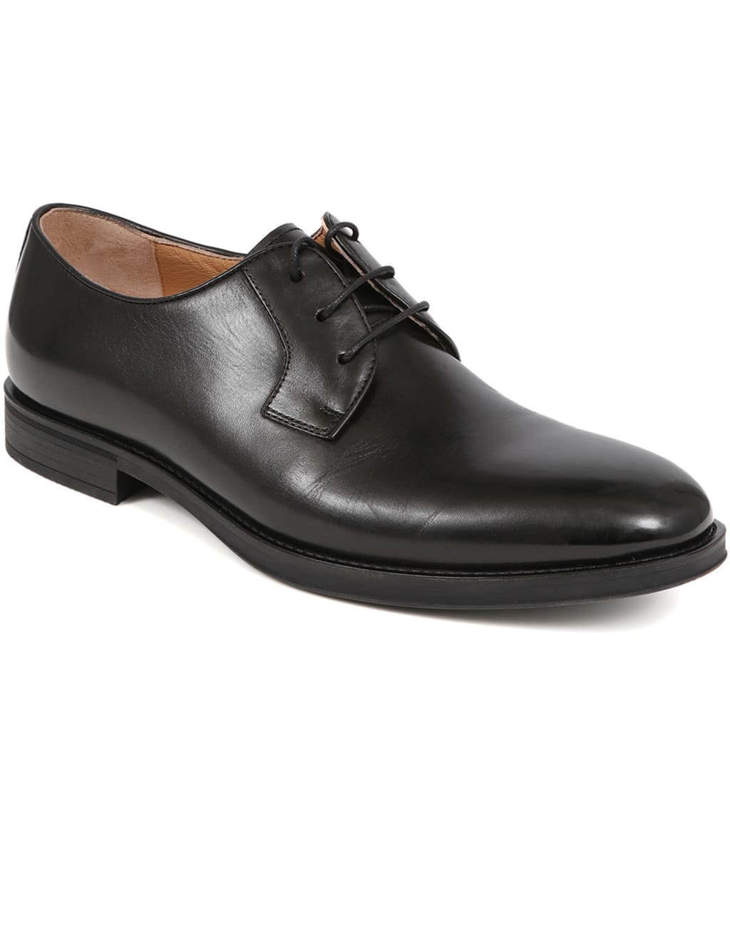 Wide Fit Leather Derby Shoes 5 of 7