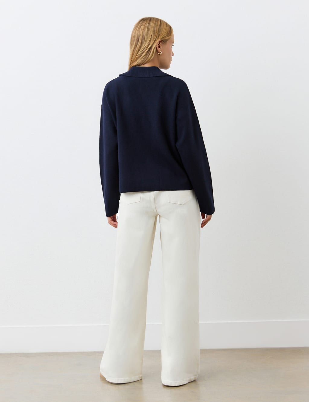 Collared Button Front Cardigan 2 of 4