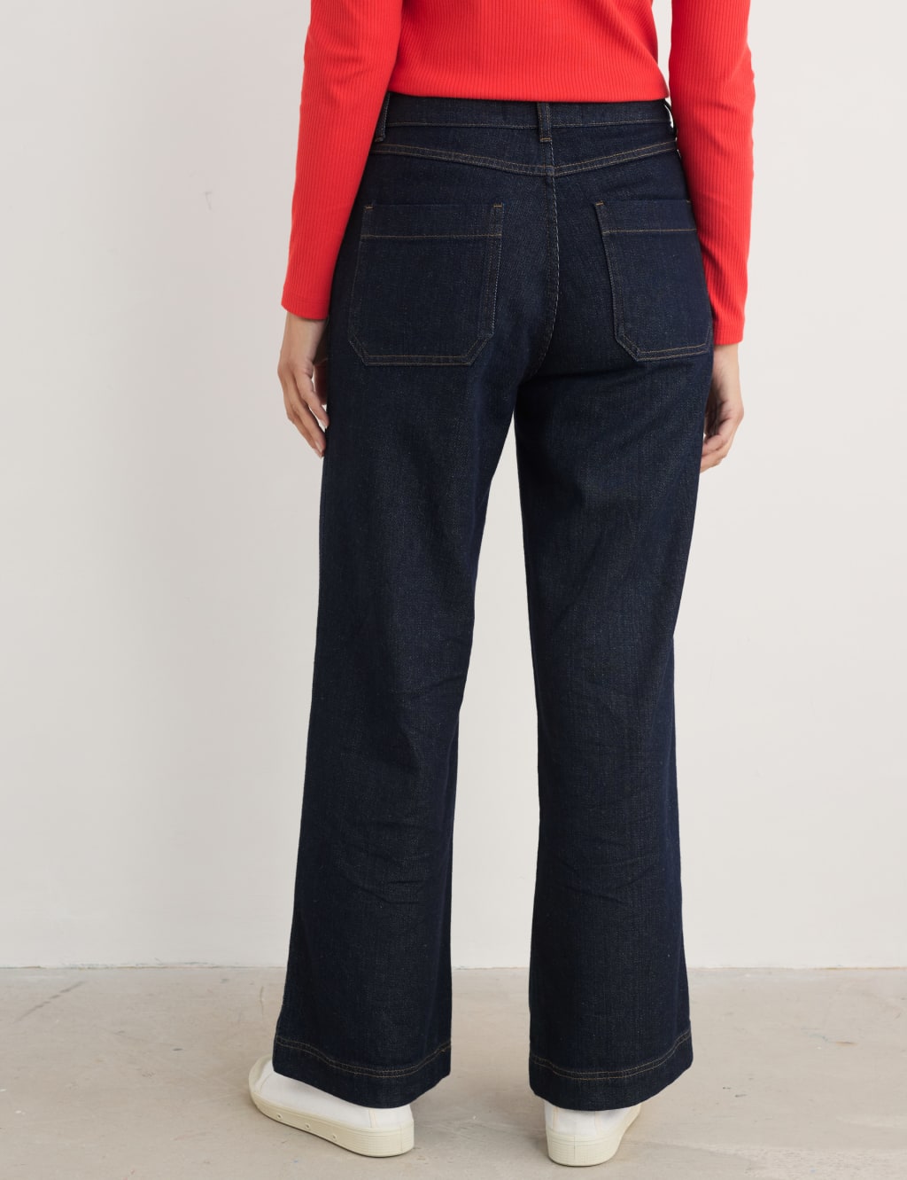 High Waisted Wide Leg Jeans 4 of 4