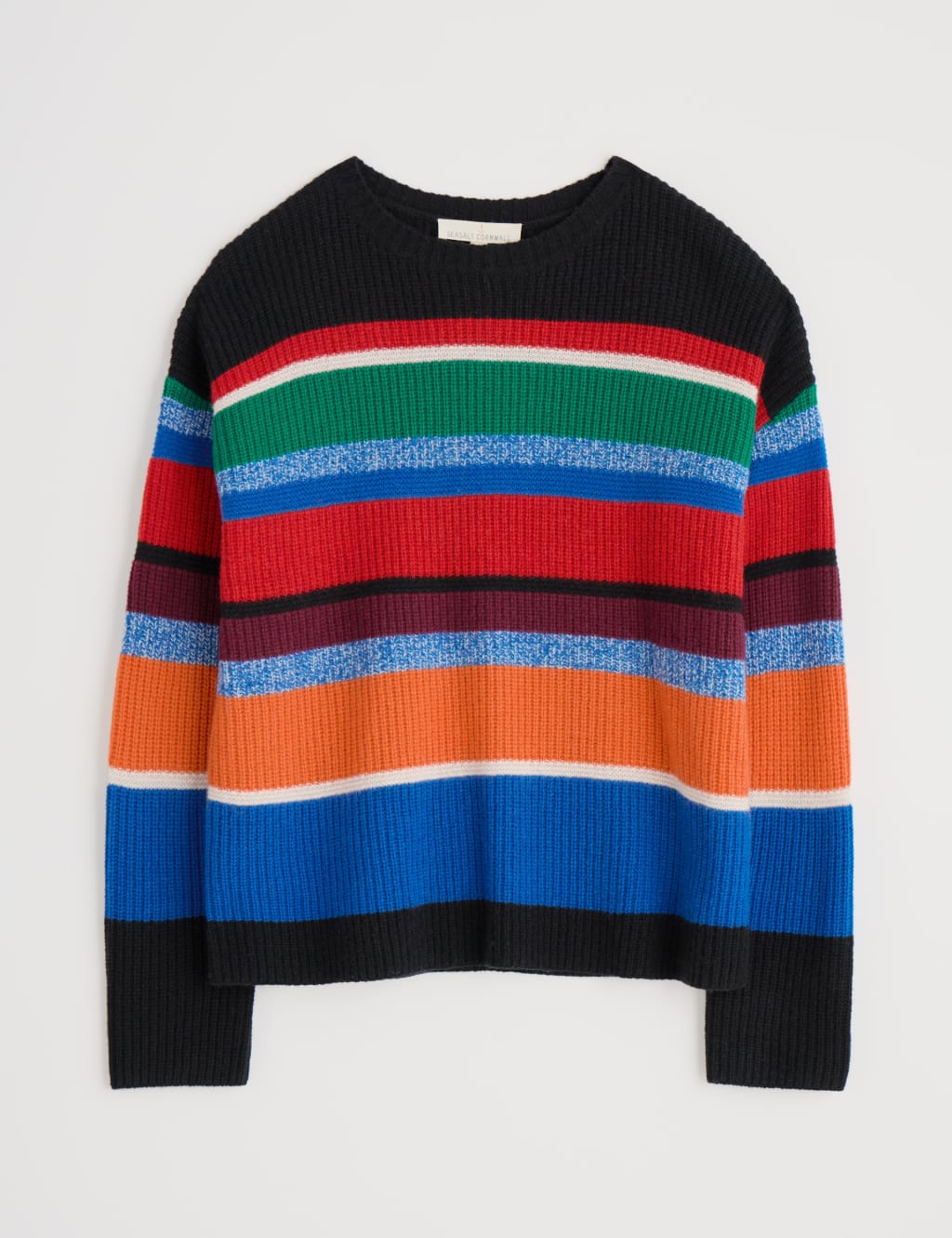 Merino Wool Rich Striped Jumper 2 of 4