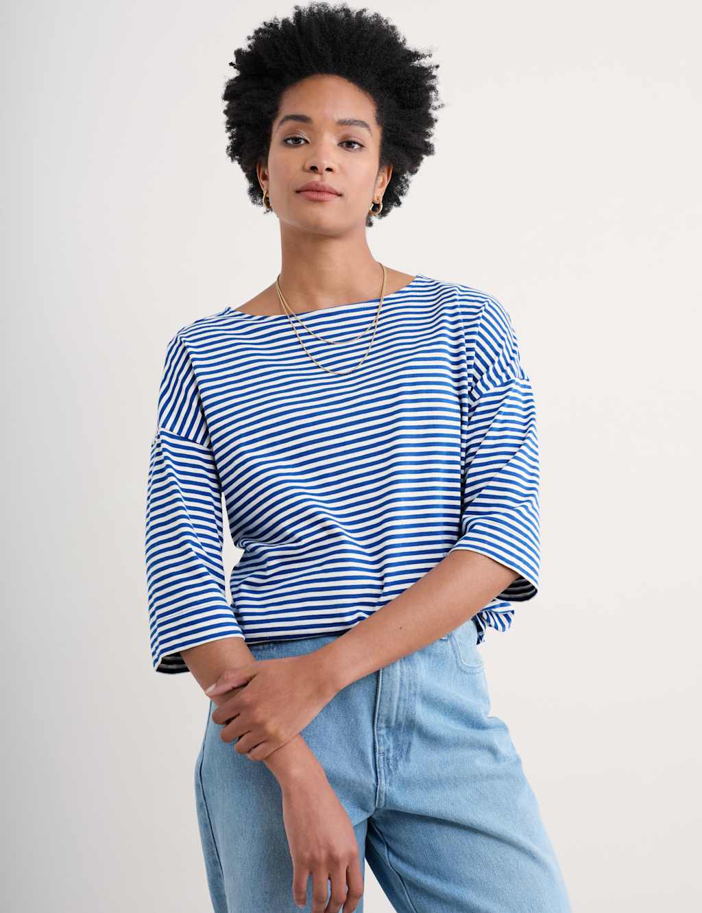 Jersey Striped Top 3 of 4