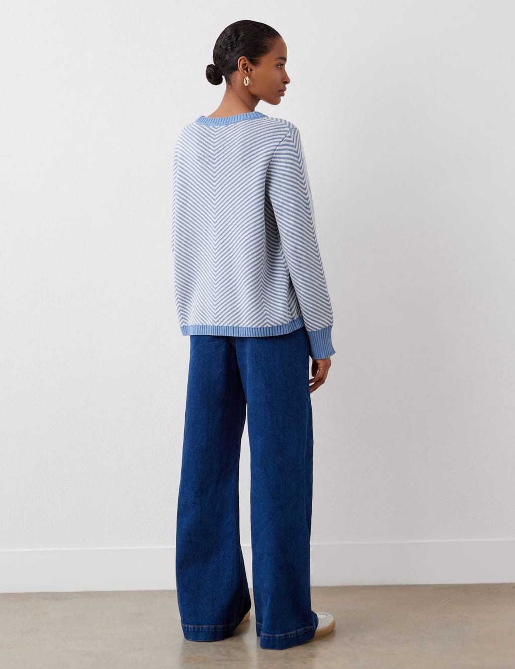Cotton Rich Chevron Jumper 4 of 5
