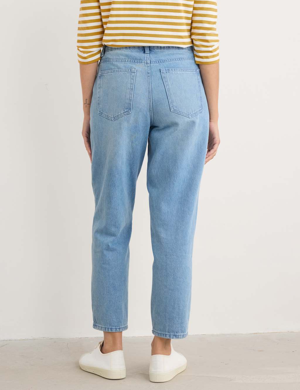 Mom High Waisted Ankle Grazer Jeans 4 of 4