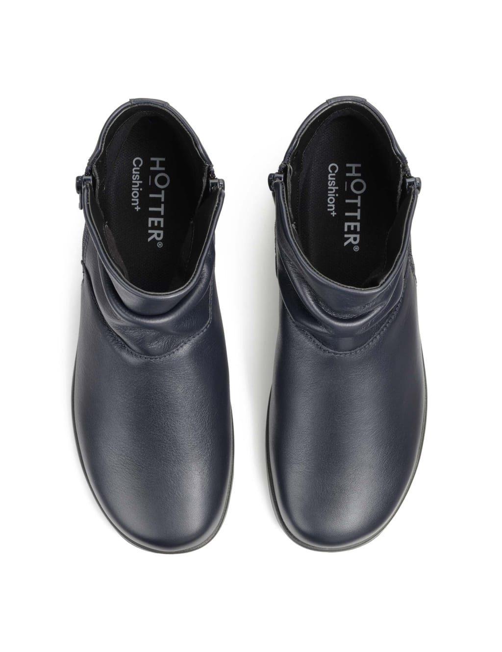 Murmur Wide Fit Leather Low Heel Ankle Boots Hotter M S