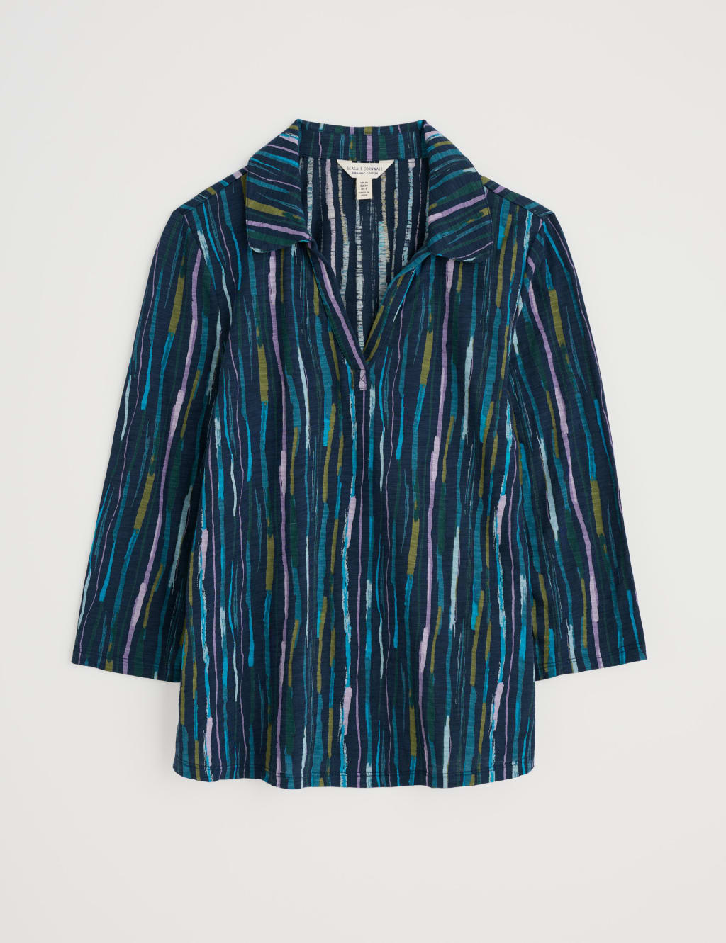 Pure Cotton Striped Top 2 of 3