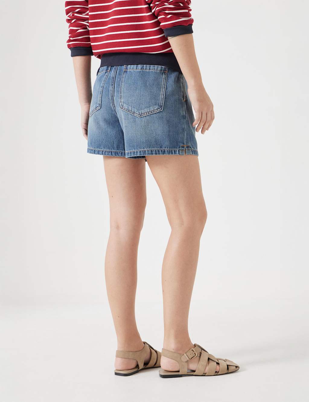 Cotton Rich Denim Shorts 3 of 5