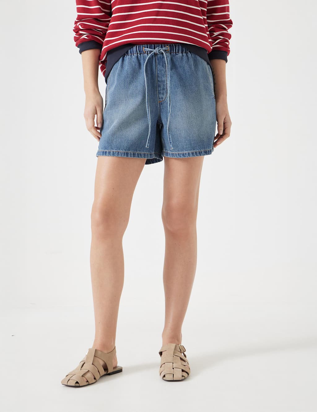 Cotton Rich Denim Shorts 4 of 5