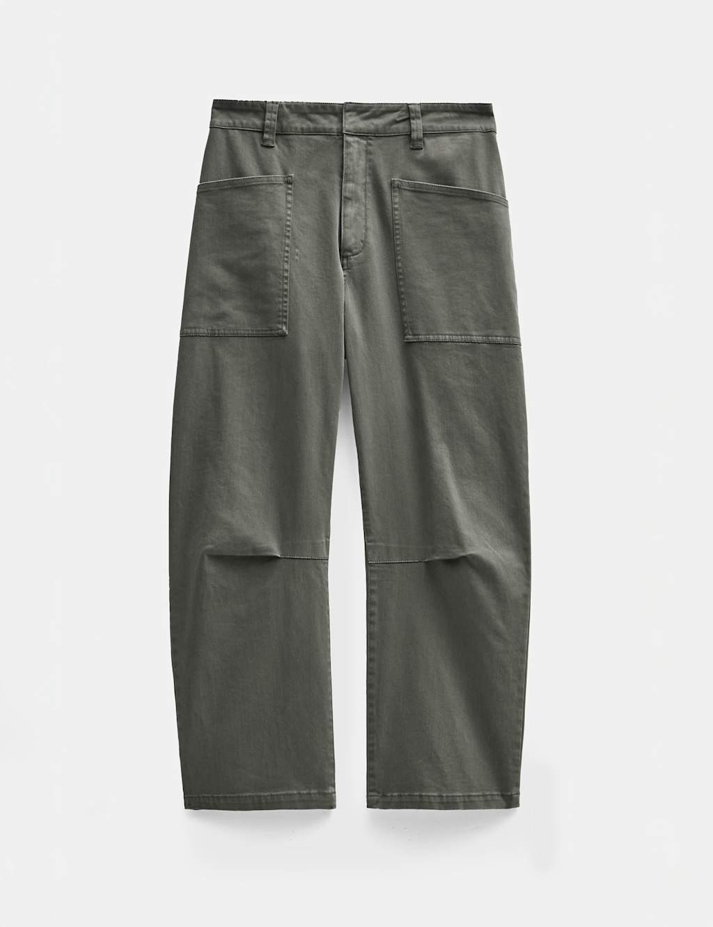 Cordi Cotton Rich Barrel Leg Trousers 2 of 5
