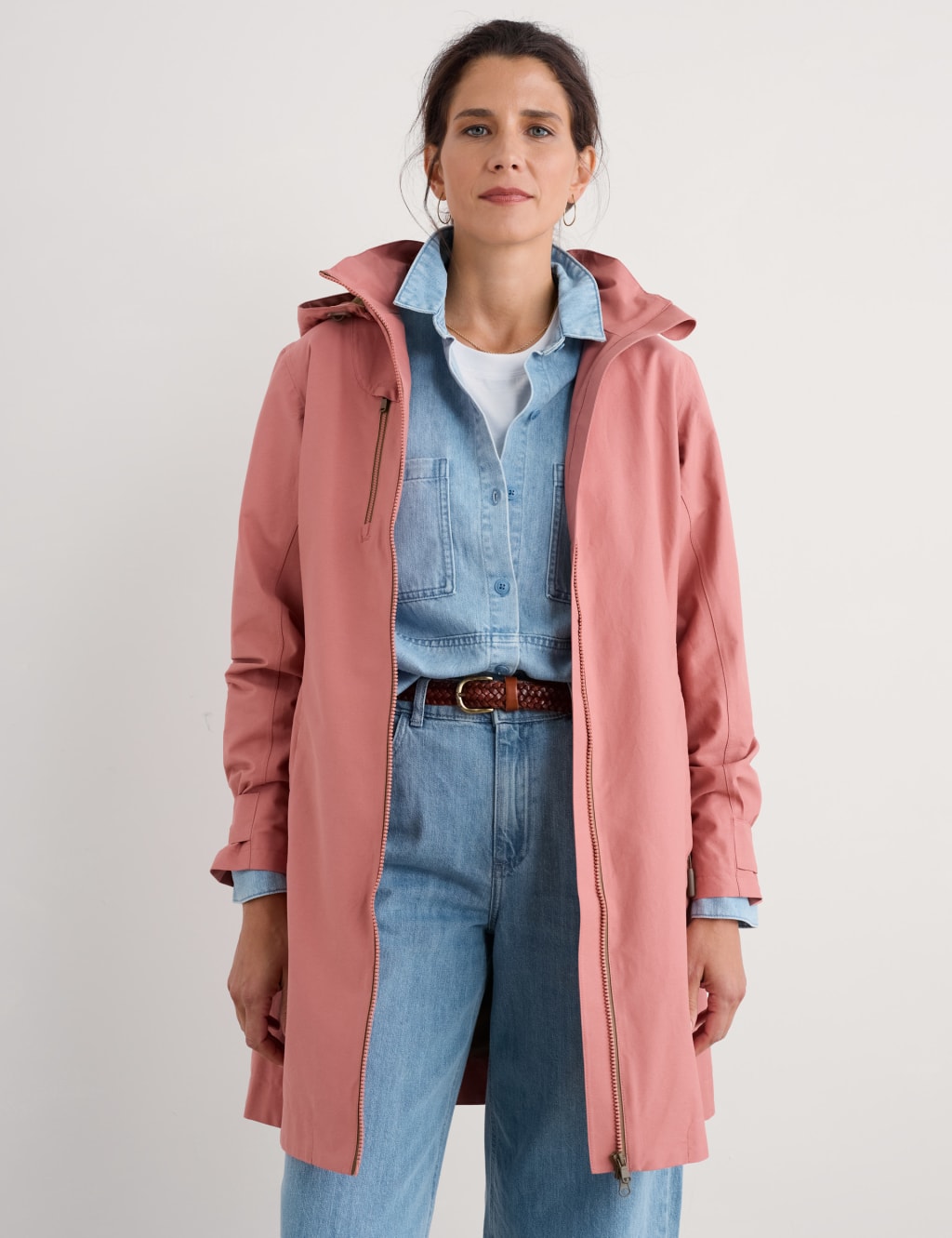 Cotton Rich Longline Raincoat 3 of 4
