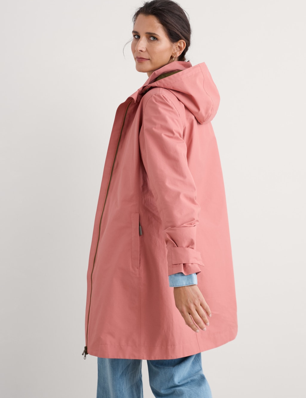 Cotton Rich Longline Raincoat 4 of 4