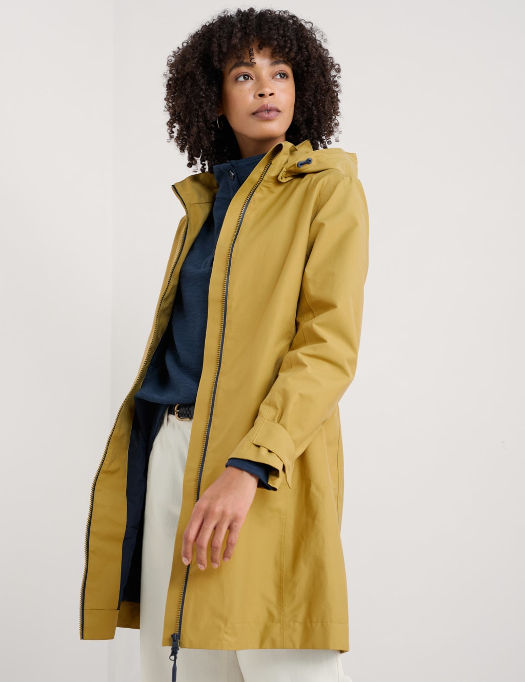 Cotton Rich Longline Raincoat 3 of 4