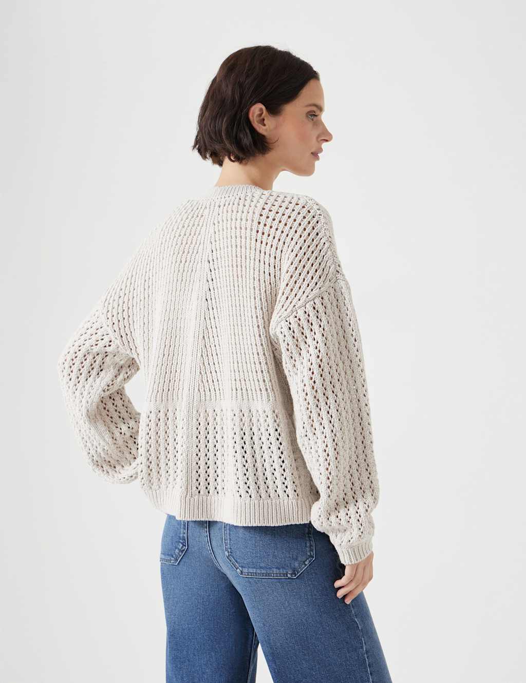 Cotton Rich Edge to Edge Cardigan | HUSH | M&S