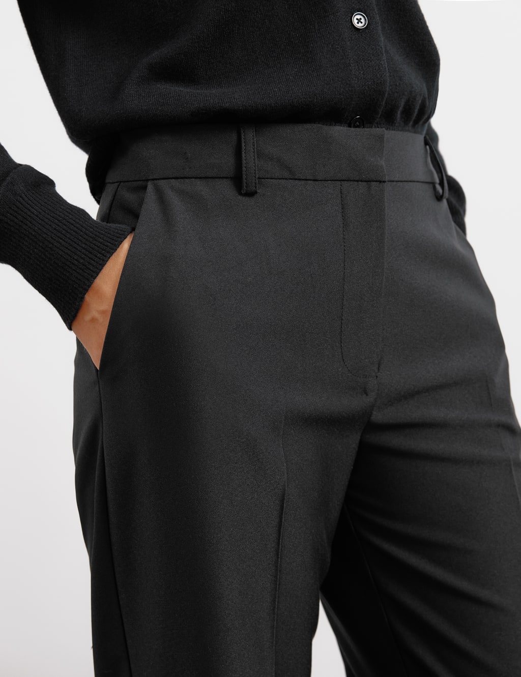 Tailored Straight Leg Trousers 4 of 5