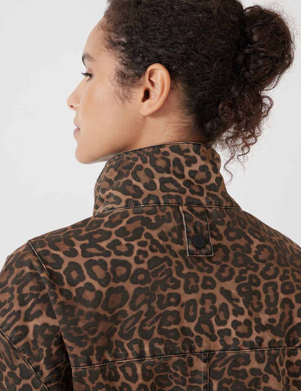 Pure Cotton Leopard Print Utility Parka 4 of 6