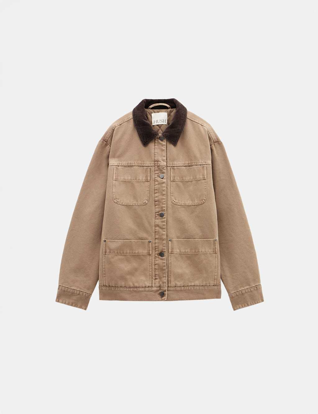 Pure Cotton Oversized Trucker Jacket 2 of 5