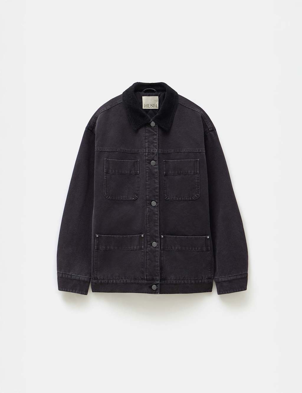 Pure Cotton Oversized Trucker Jacket 2 of 5