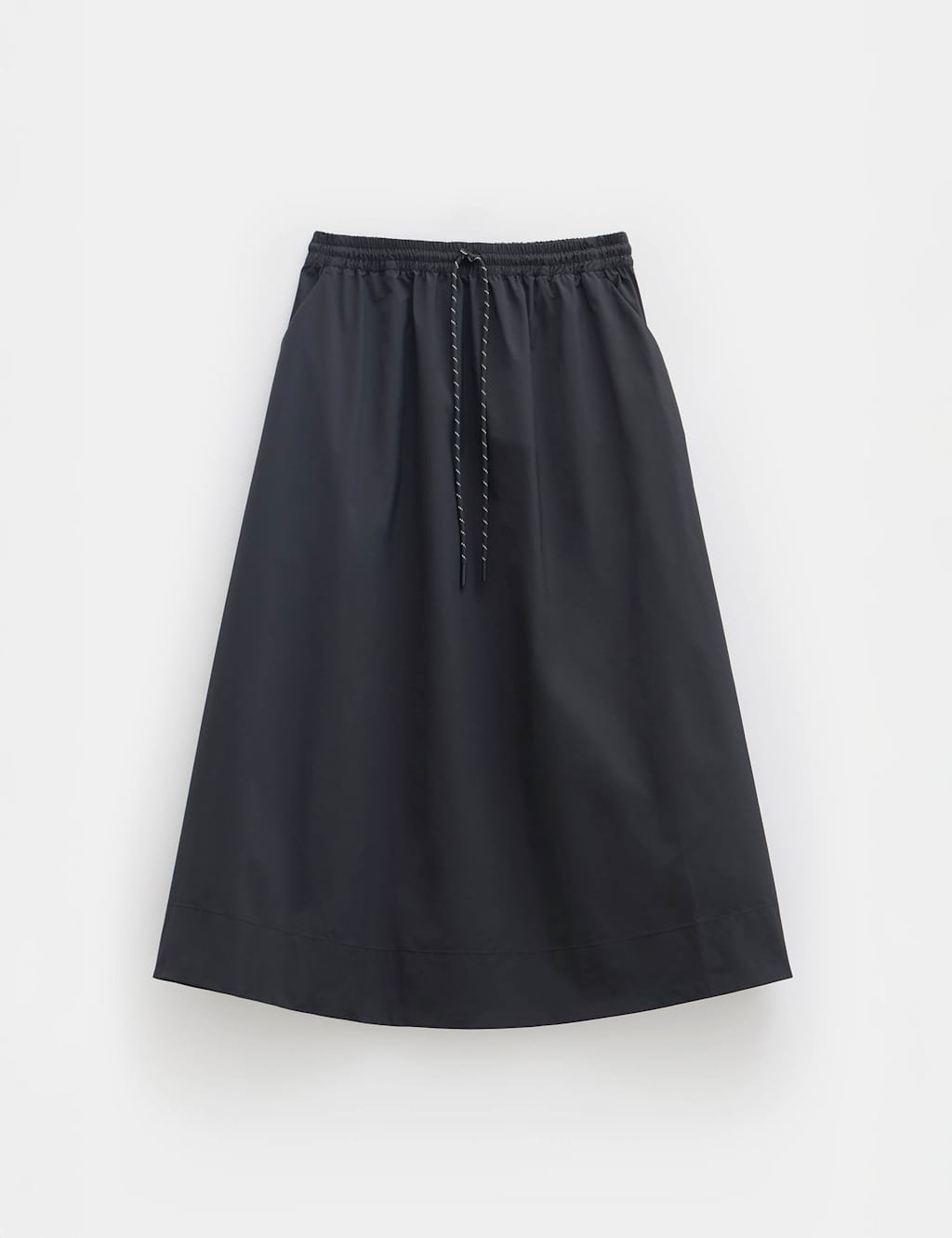 Pull On Drawstring Midi Skirt 2 of 5