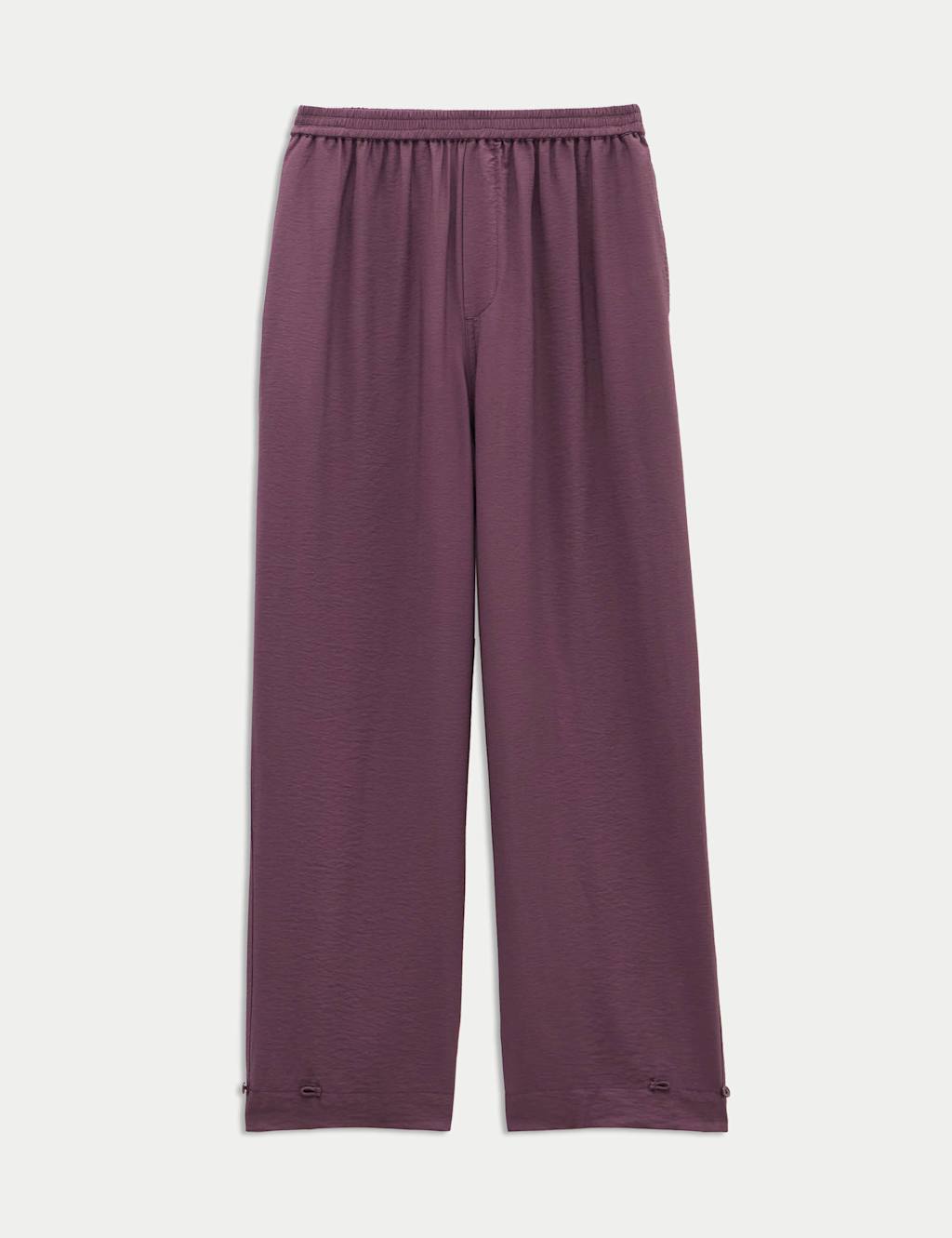 Elasticated Waist Tapered Trousers 2 of 5