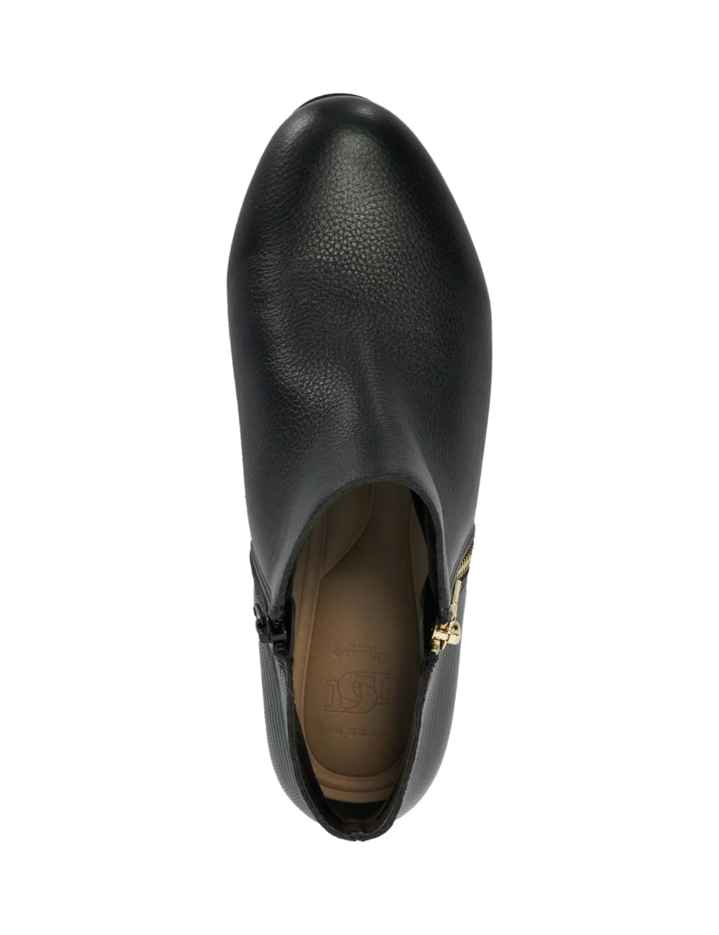 Wide Fit Leather Croc Flat Ankle Boots Dune London M S