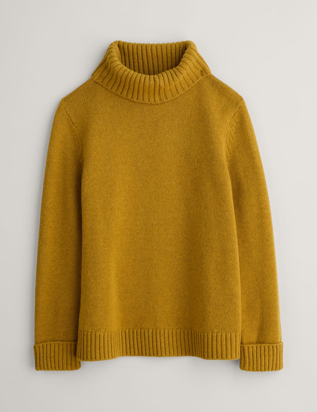 Lambswool Rich Roll Neck Relaxed Jumper 2 of 4