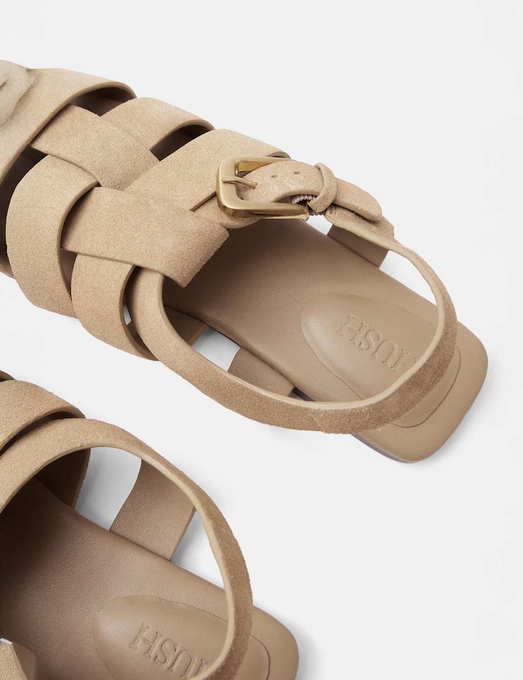 Leather Ankle Strap Fisherman Sandals 3 of 5