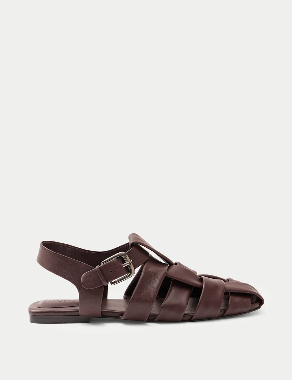 Leather Ankle Strap Fisherman Sandals 2 of 5