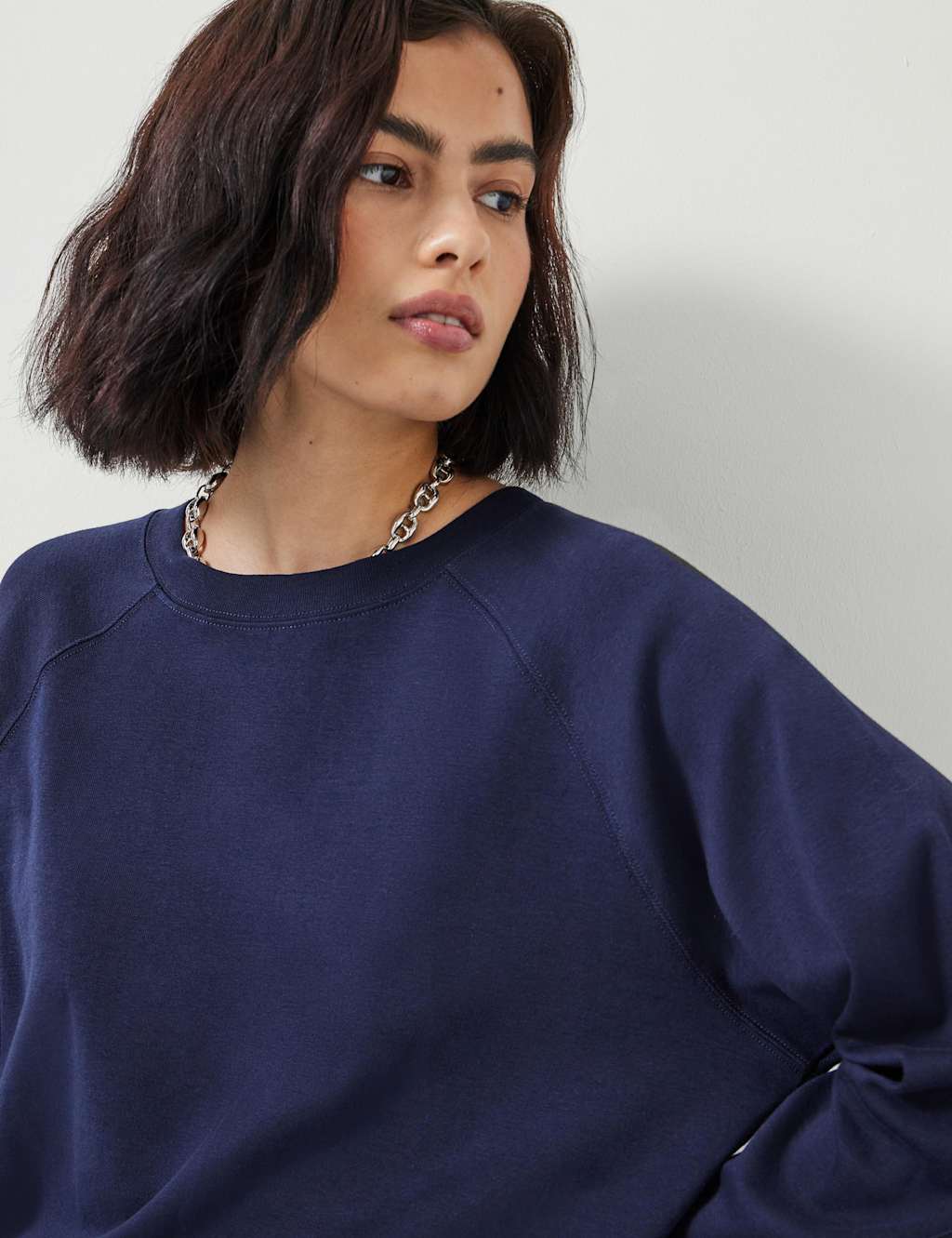 Matilda Pure Cotton Crew Neck Top 3 of 5