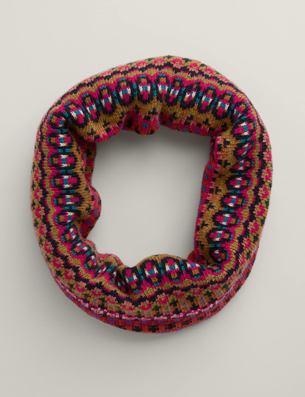 Knitted Snood with Wool 2 of 3
