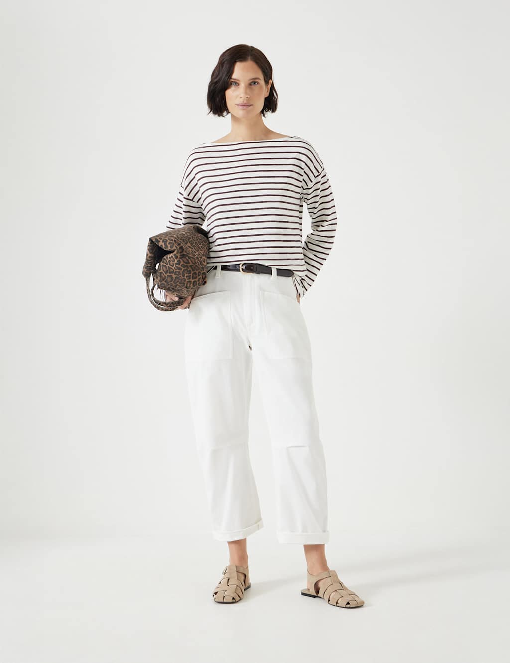 Pure Cotton Striped Top 3 of 5