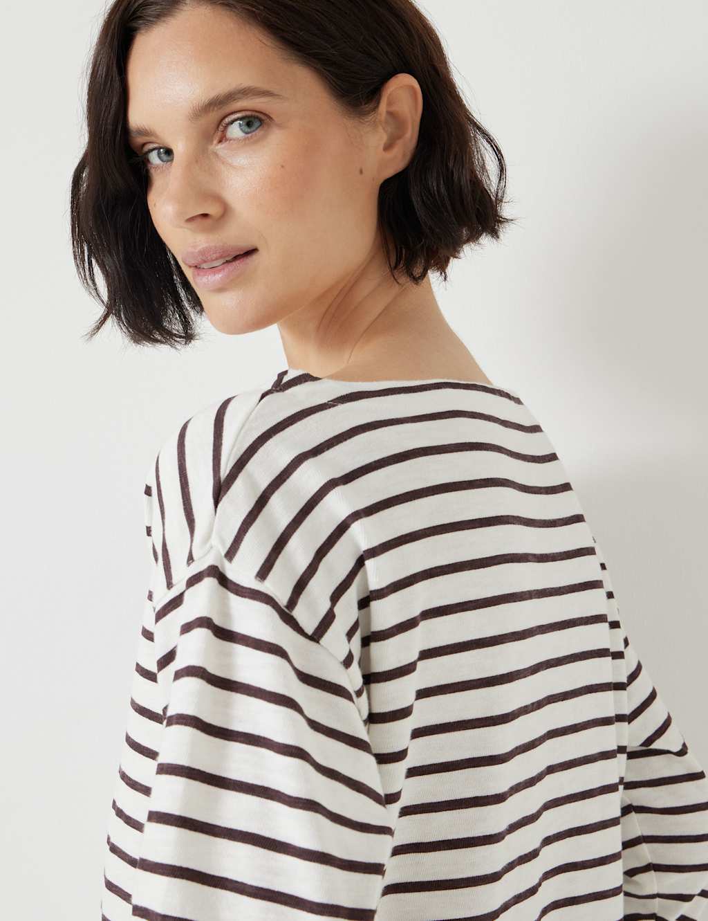 Pure Cotton Striped Top 4 of 5