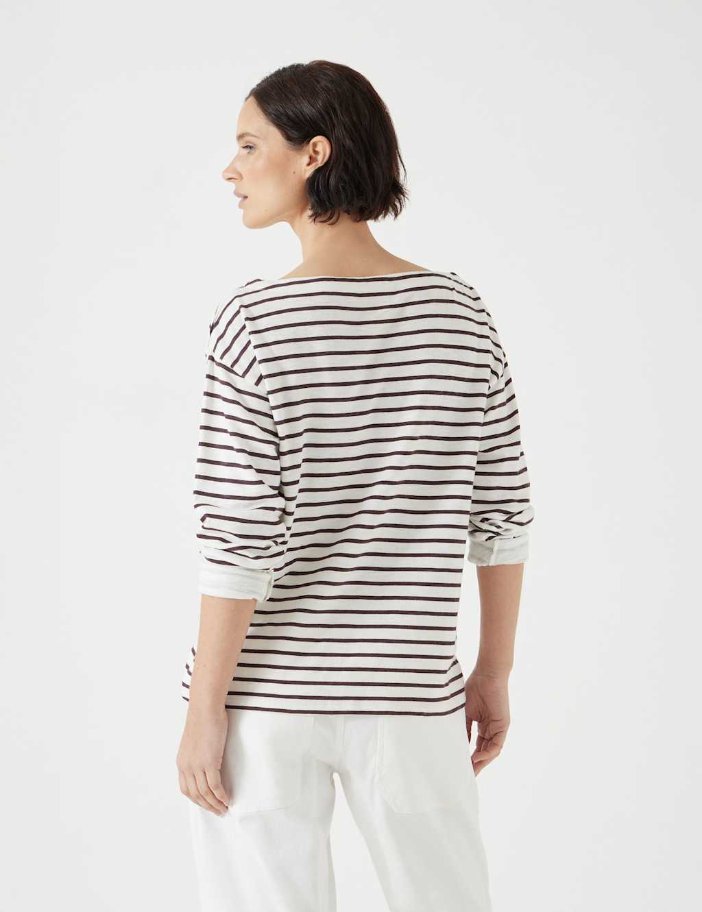 Pure Cotton Striped Top 5 of 5