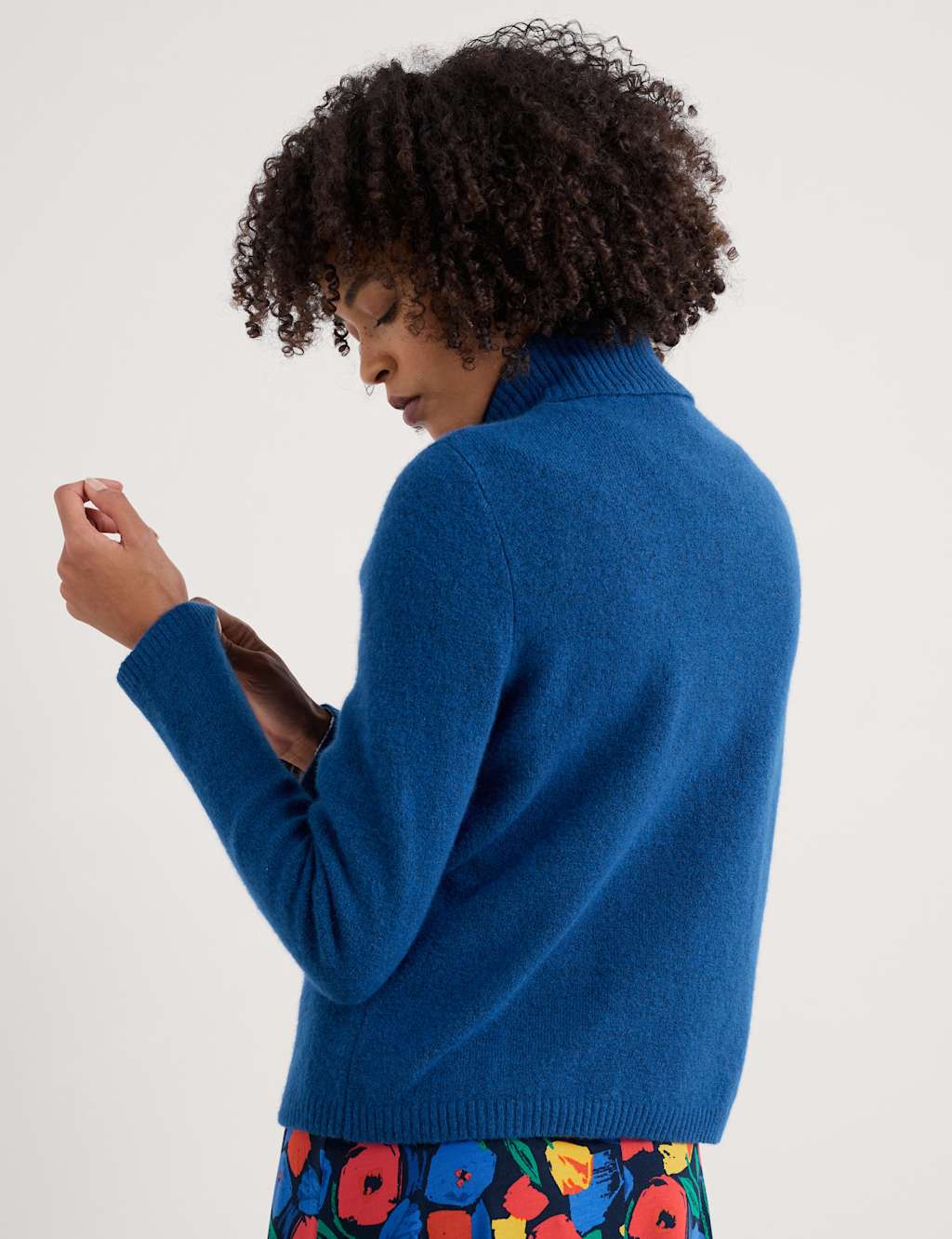 Wool Rich Roll Neck Jumper 4 of 4