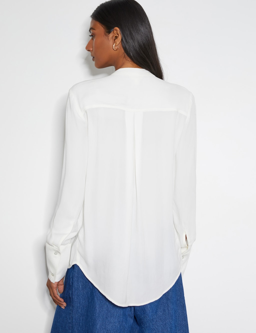 Frill Detail Button Through Blouse 3 of 4