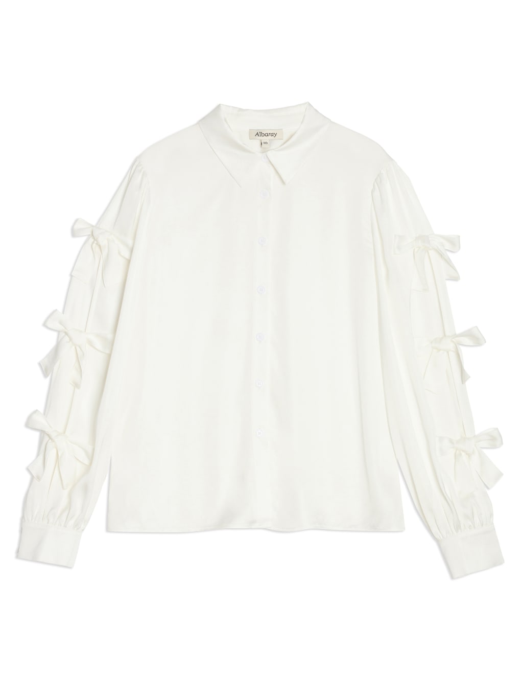 Collared Bow Detail Blouse 2 of 4