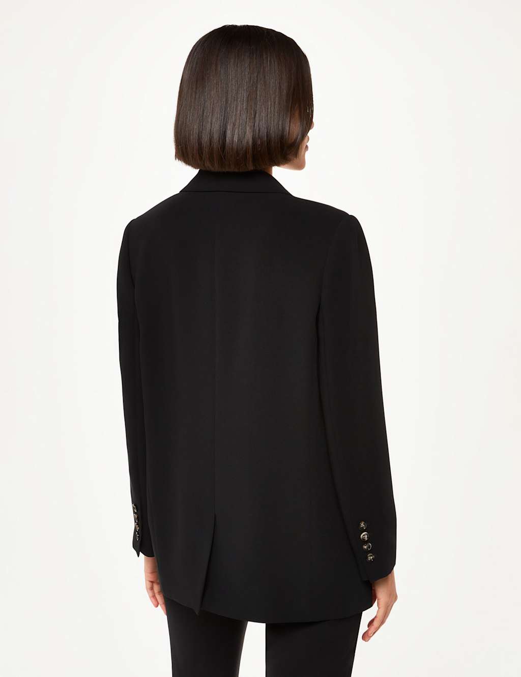 Crepe Relaxed Blazer 4 of 4