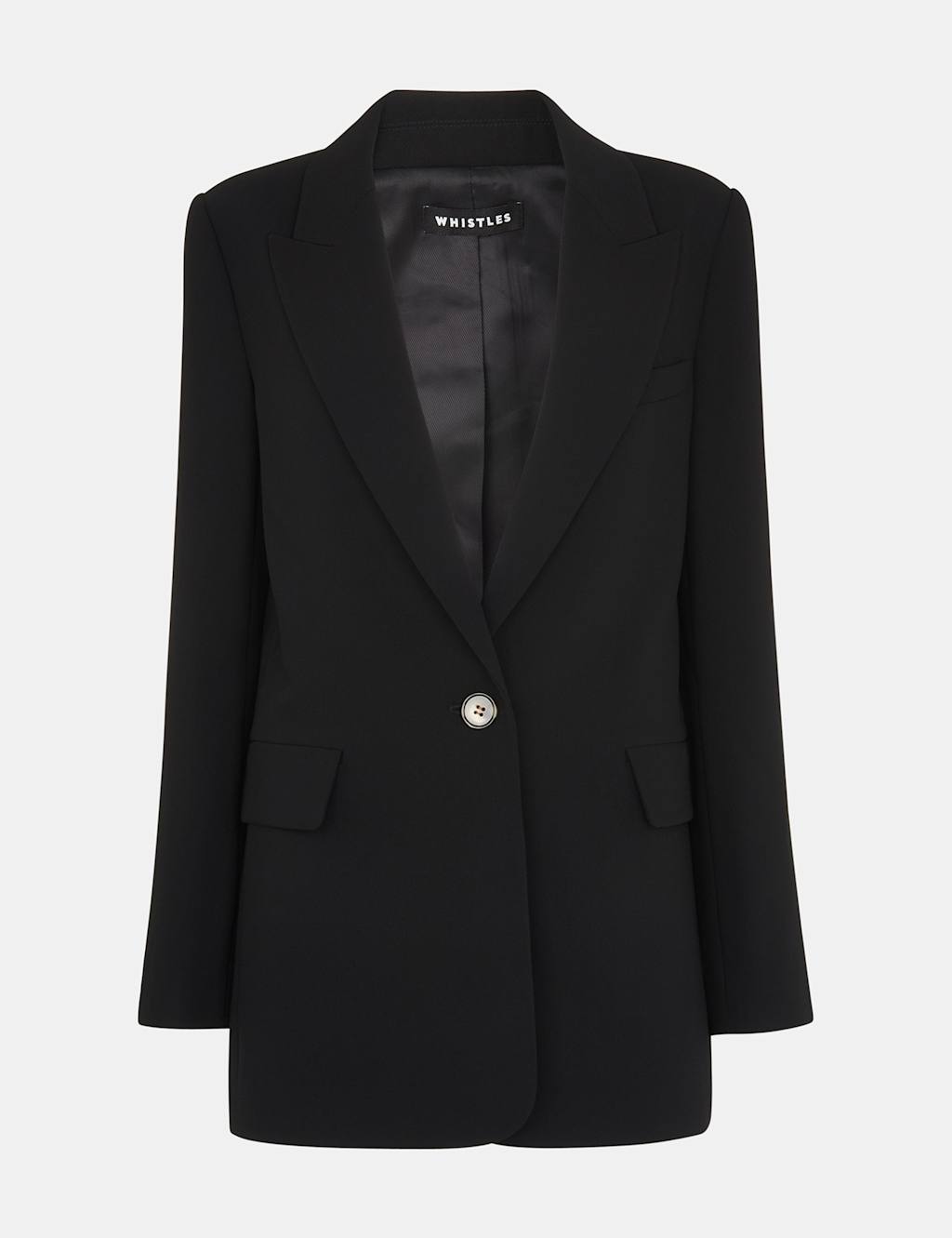 Crepe Relaxed Blazer 2 of 4