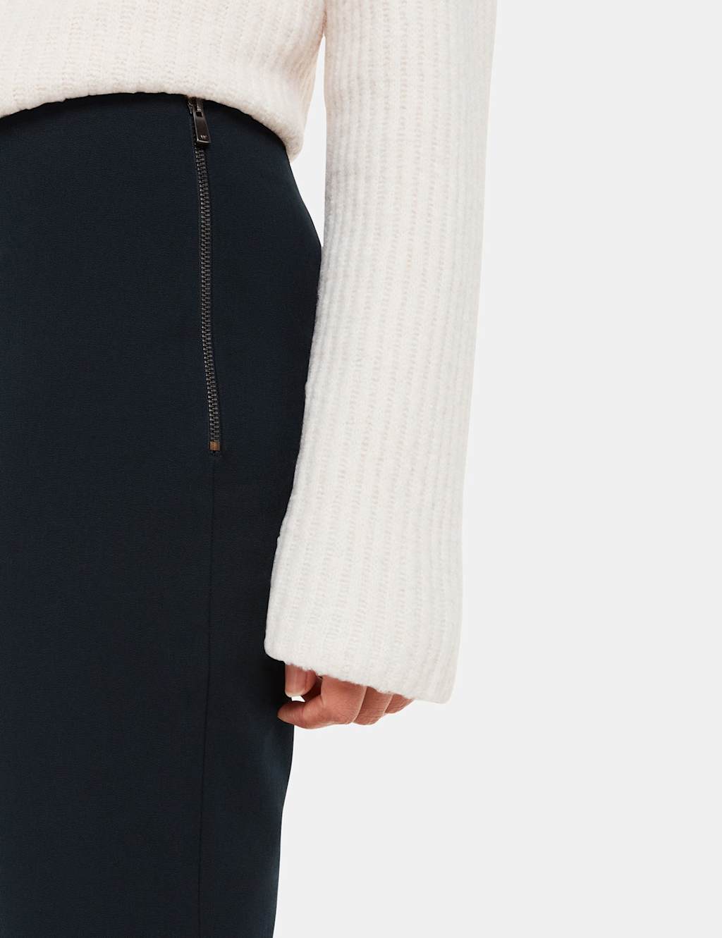 Cotton Rich Skinny Ankle Grazer Trousers 4 of 4