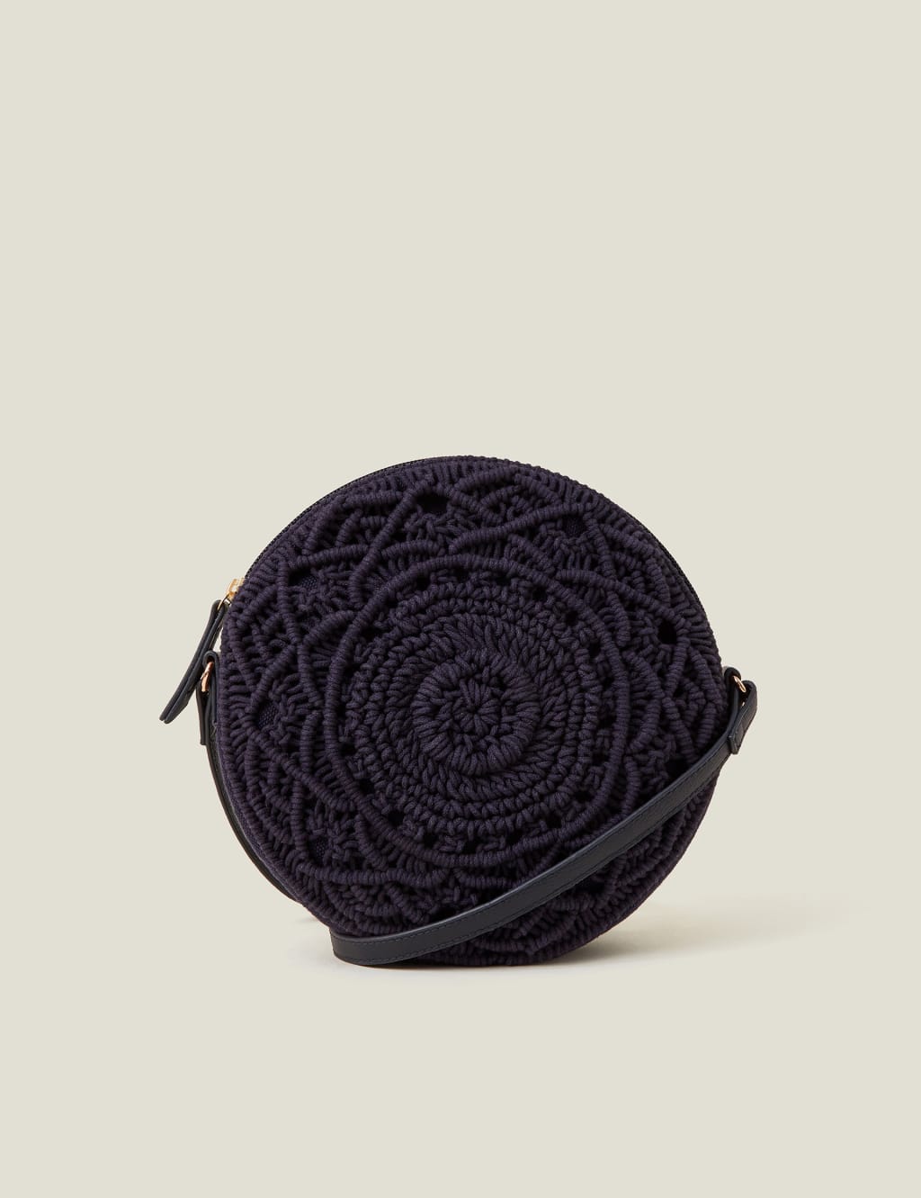 Macrame circle bag sale
