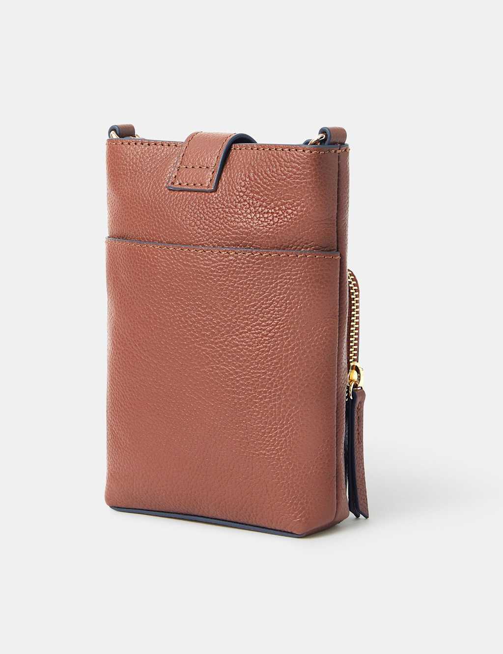 Leather Cross Body Phone Bag 2 of 4