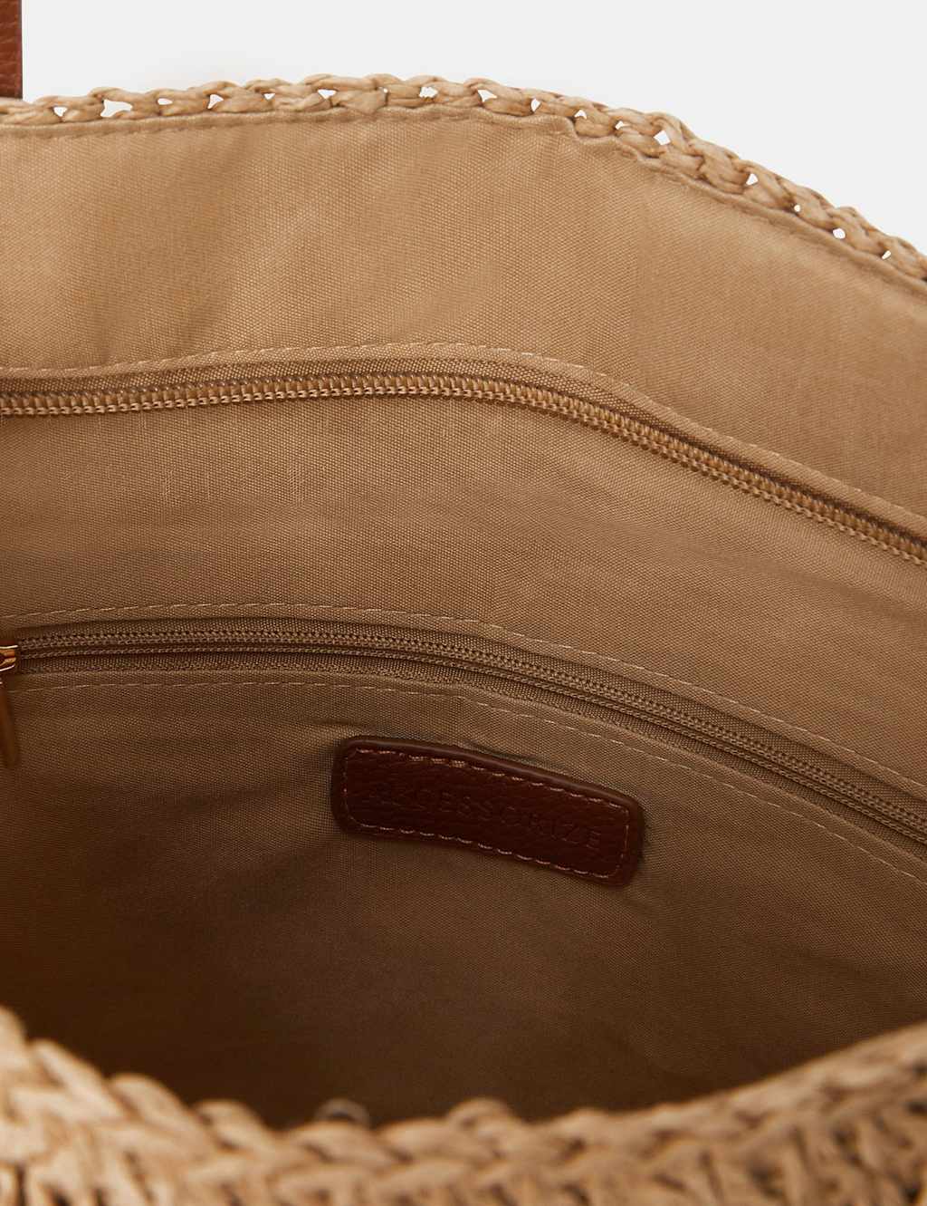 Woven Raffia Shopper 3 of 4