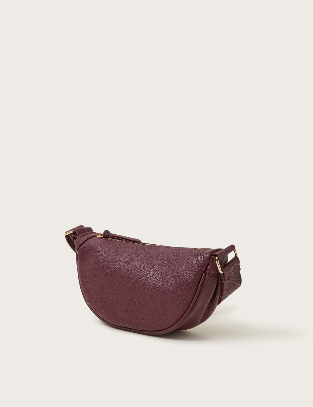 Faux Leather Sling Cross Body Bag 2 of 2