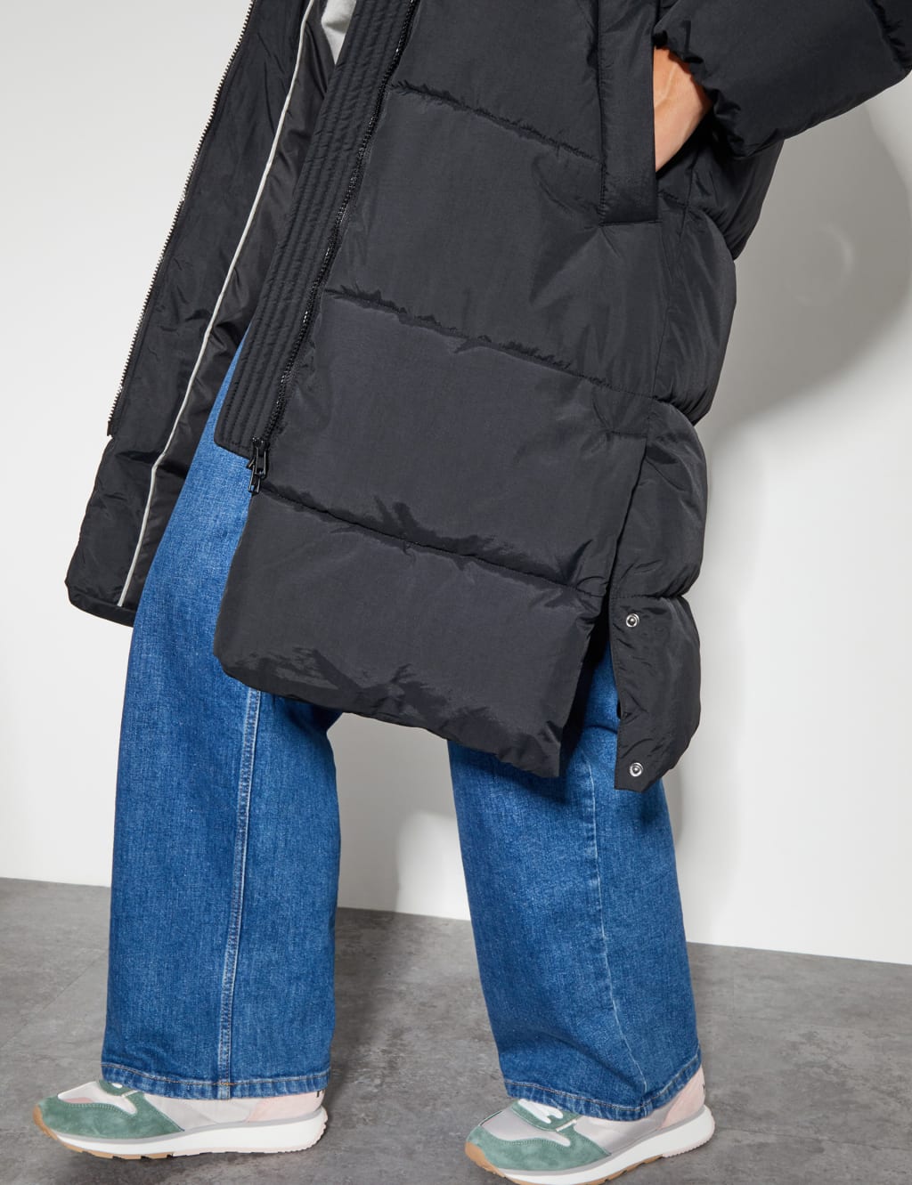 Hooded Longline Puffer Coat 5 of 5