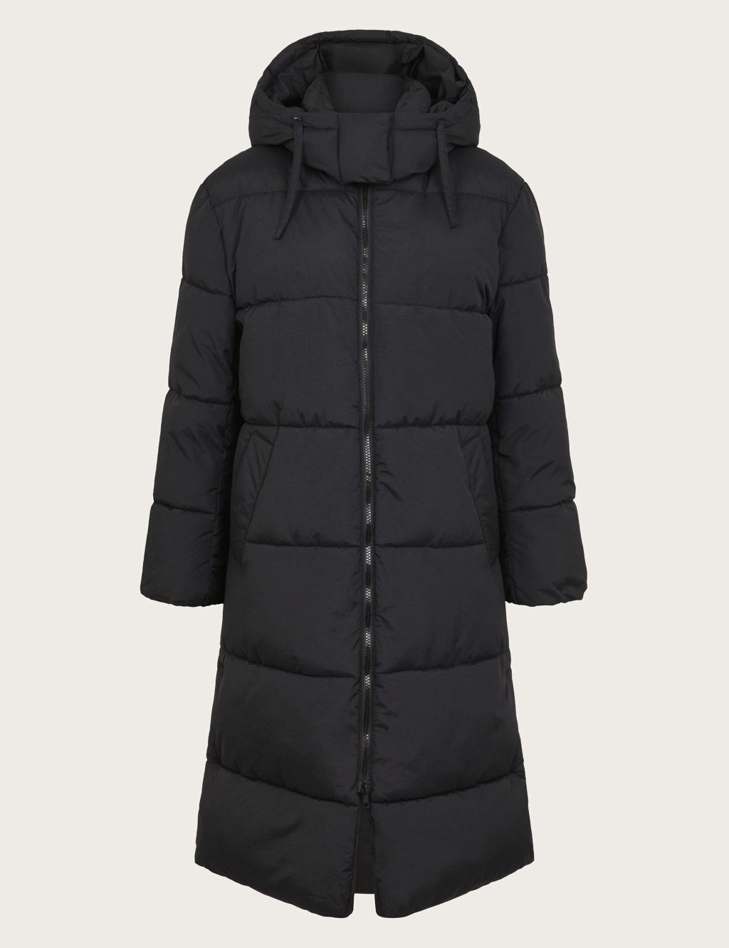 Hooded Longline Puffer Coat 2 of 5