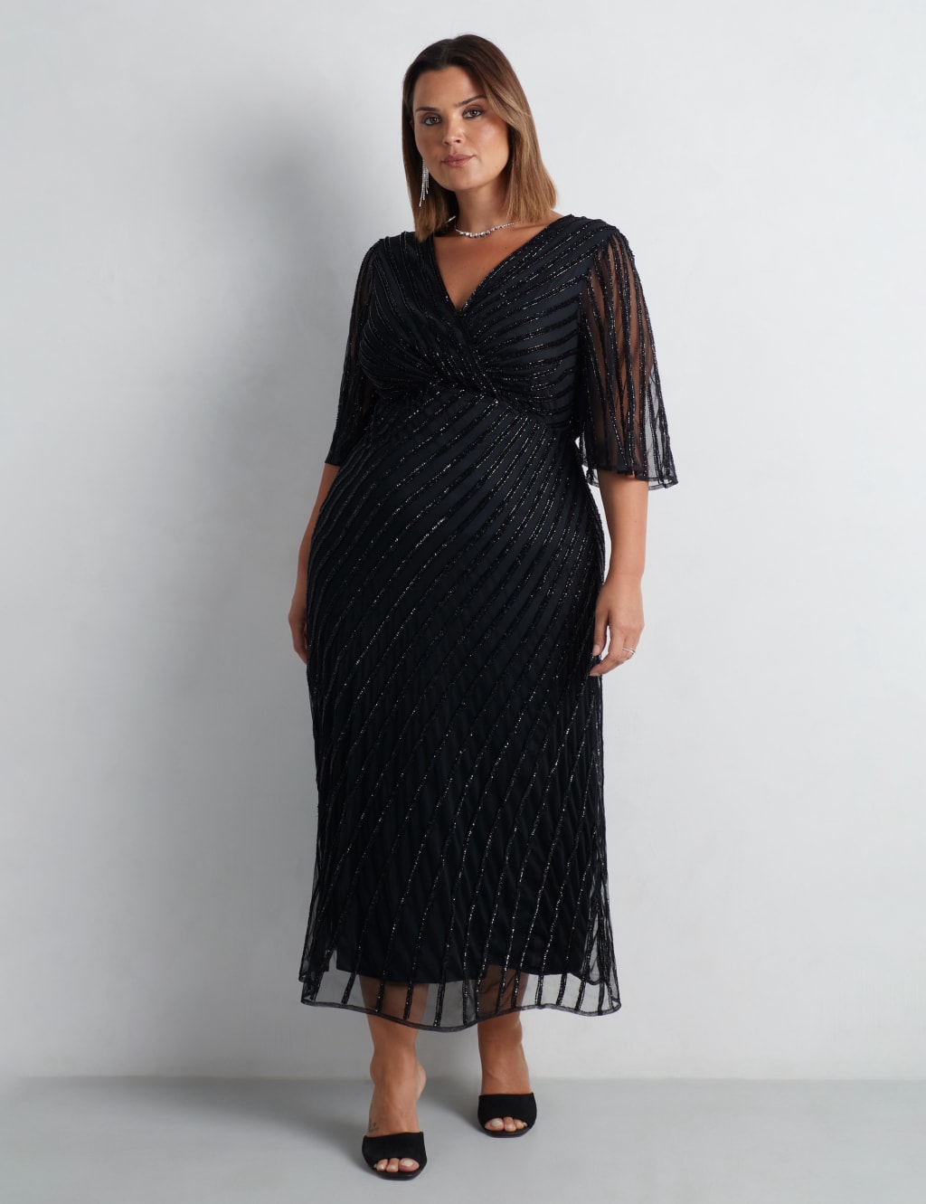 Embellished Maxi Swing Dress 4 of 7