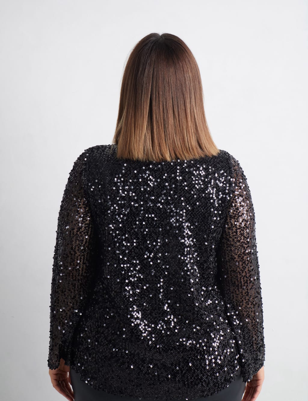 Haut Dos Nu Great Plains – Imprimé Floral Brun à Paillettes – Taille M, Occasion Bon état