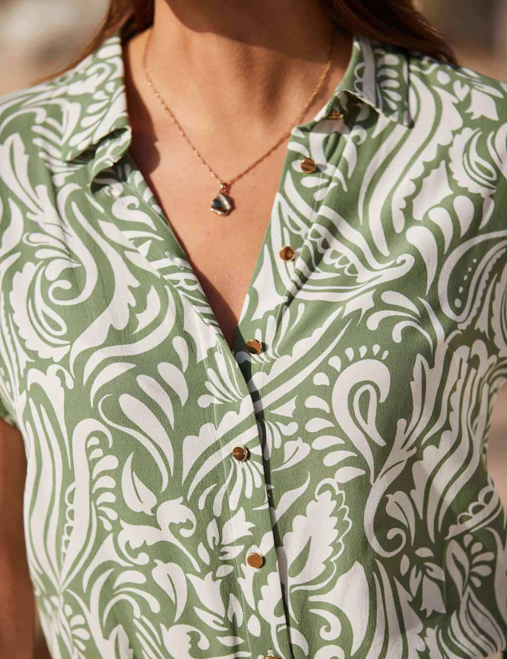 Paisley Collared Shirt 6 of 7