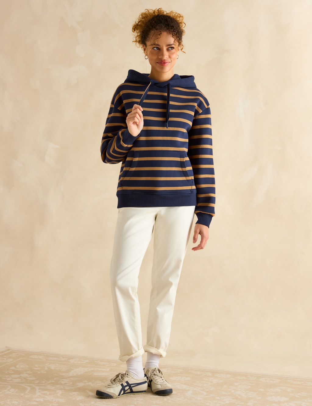 Cotton Rich Striped Hoodie 3 of 6